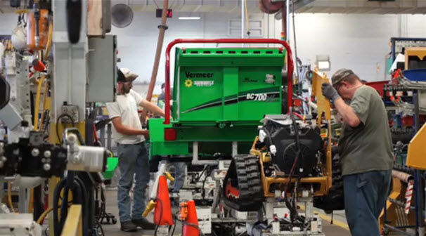vermeer factory workers