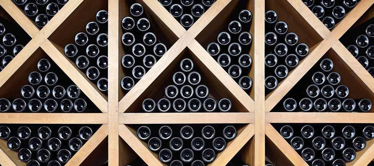 winerack wine bottles